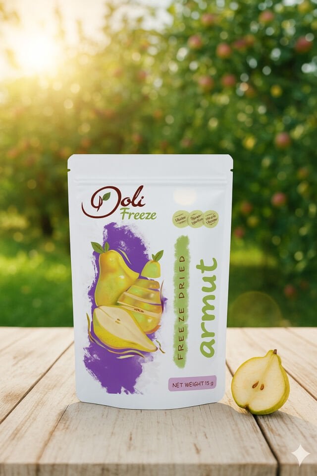 Dondurularak Kurutulmuş Armut 20 Gram