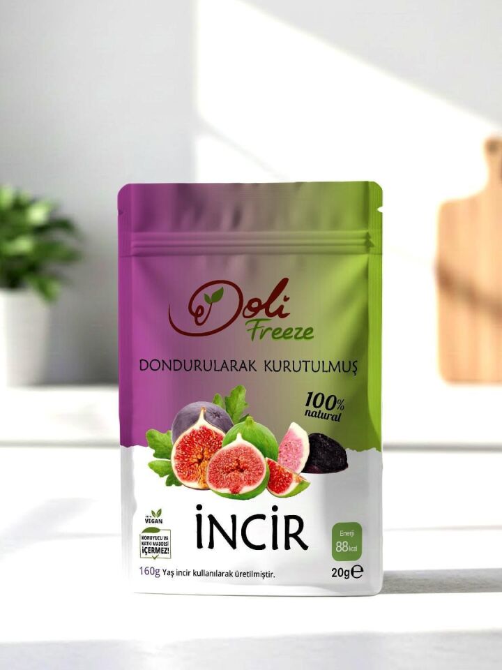 Dondurularak Kurutulmuş İncir 20 Gram